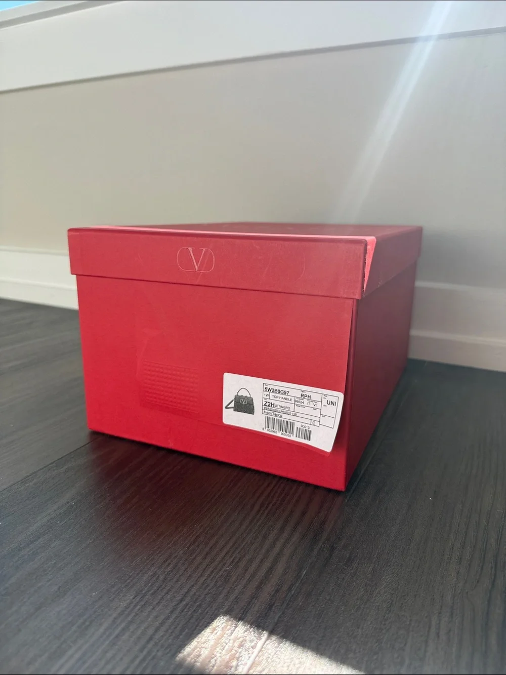 Valentino Garavani bag box - empty